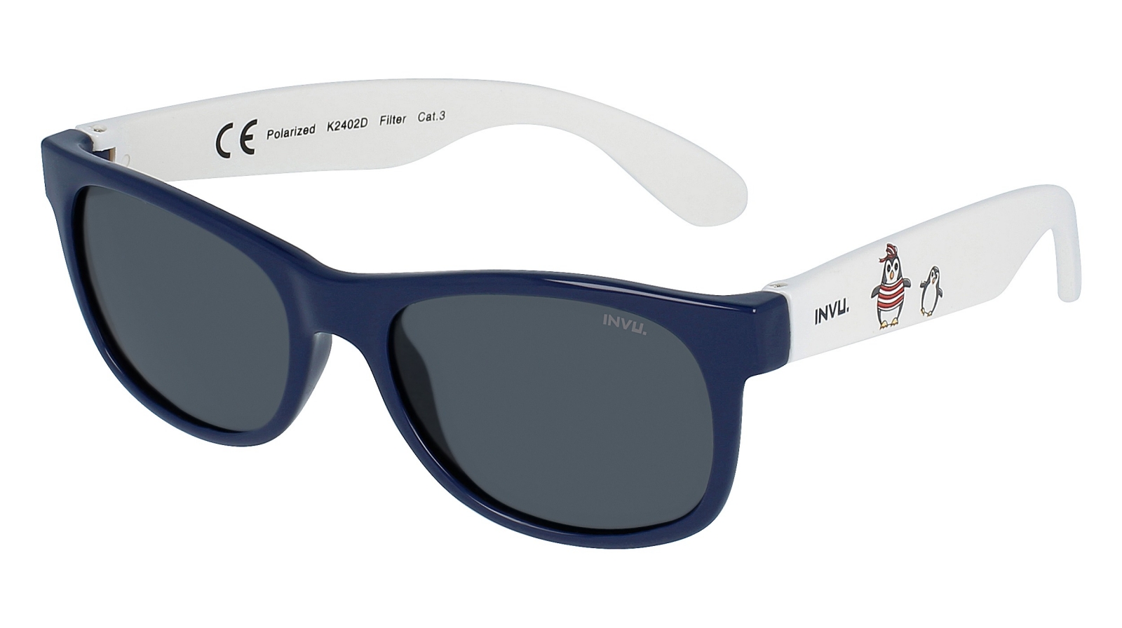 INVU. Kids K2402D - Slnečné okuliare pre deti 1-3 r.